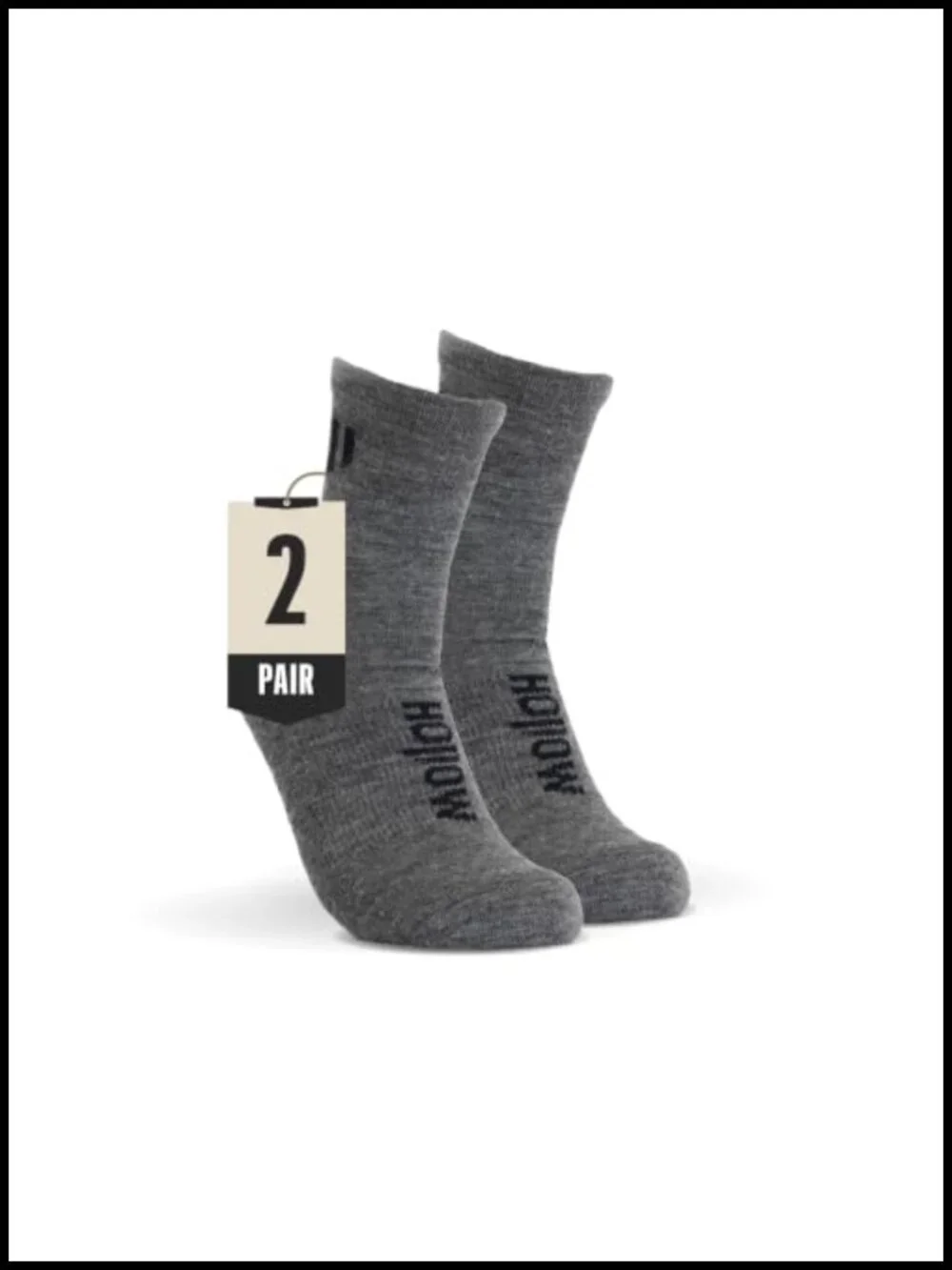 Ankle Socks 2-Pack Alpaca Fiber Moisture Wicking Hiking Running Outdoors